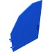 2596 - Door 1 x 9 x 11 with Clips - Trans-Dark Blue