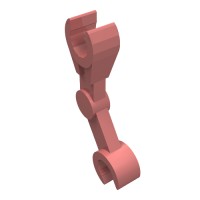 30377 - Arm Mechanical with 2 Clips [Battle Droid] - Sand Red
