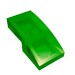 11477 - Slope Curved 2 x 1 No Studs [1/2 Bow] - Trans-Green