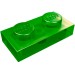 3023 - Plate 1 x 2 - Trans-Green