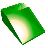 4474 - Windscreen 6 x 4 x 2 Canopy - Trans-Green