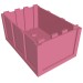 4237 - Trunk / Chest Bottom 4 x 6 x 2 1/3 - Medium Dark Pink