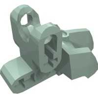 15976 - Large Figure Foot, with Ball Socket 3 x 5 x 2 - Sand Green