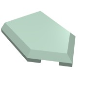22385 - Tile Special 2 x 3 Pentagonal - Sand Green