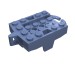 26021 - Vehicle Base, Roller Coaster Car 4 x 5 - Sand Blue