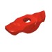 11438 - Minifig Neckwear Armour Breastplate with Shoulder Ridges - Red