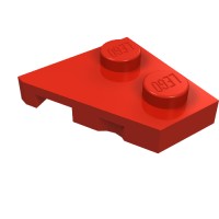 24307 - Wedge Plate 2 x 2 Right - Red