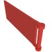 30292 - Red - Flag 7 x 3 with Rod