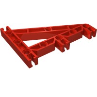 32214 - Znap Beam 9, 8 Holes, Triangular - Red