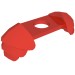 37614 - Minifig Neckwear Shoulder Guards - Red