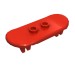 42511 - Sports Skateboard with Trolley Wheel Holders - Red