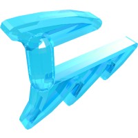 11601 - Tool Saw with Handle and Tooth - Trans-Light Blue