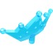 33322 - Trans-Light Blue - Headwear Accessory Crown / Tiara