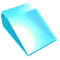 4474 - Windscreen 6 x 4 x 2 Canopy - Trans-Light Blue