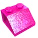 3039 - Slope 45Â° 2 x 2 - Trans-Dark Pink