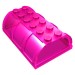4238 - Trans-Dark Pink - Trunk / Chest Lid 4 x 6 x 1 2/3