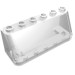 4176 - Trans-Clear - Windscreen 2 x 6 x 2, Wide Top