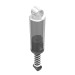 76320c01 - Trans-Clear - Technic Shock Absorber 10L, Damped, Normal Spring