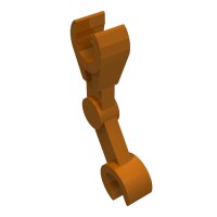30377 - Arm Mechanical with 2 Clips [Battle Droid] - Dark Orange
