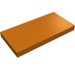 87079 - Tile 2 x 4 with Groove - Dark Orange