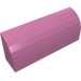 10314 - Brick Curved 1 x 4 x 1 1/3 No Studs - Dark Pink