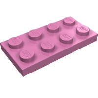 3020 - Plate 2 x 4 - Dark Pink