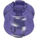 46286 - Trans-Purple - Clikits Icon, Star 2 x 2 Small, with Hole