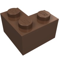 2357 - Brick 2 x 2 Corner - Brown