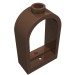 30044 - Brown - Window 1 x 2 x 2 2/3 with Rounded Top
