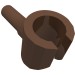 3820 - Minifig Hand - Brown