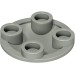2654 - Light Gray - Plate Round 2 x 2 with Rounded Bottom [Boat Stud]
