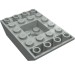30183 - Light Gray - Slope Inverted 45Â° 6 x 4 Double with Recessed Center
