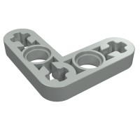 32056 - Technic Beam 3 x 3 L-Shape Thin - Light Gray