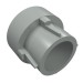32187 - Light Gray - Technic Driving Ring Extension, 4 Ridges