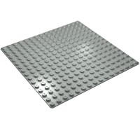 3867 - Baseplate 16 x 16 - Light Gray