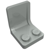 4079 - Seat / Chair 2 x 2 - Light Gray