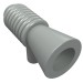 4349 - Light Gray - Equipment Weapon, Loudhailer / Speaker / Blaster / Space Gun