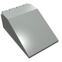 4474 - Windscreen 6 x 4 x 2 Canopy - Light Gray