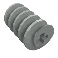 4716 - Technic Worm Gear - Light Gray