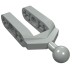 6572 - Light Gray - Technic Steering Knuckle Arm with Ball Joint