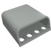 6797 - Light Gray - Technic Engine Air Scoop 4 x 4 x 1 1/3