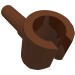 3820 - Minifig Hand - Reddish Brown