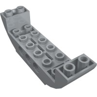 11301 - Slope, Curved 2 x 8 x 2 Inverted Double - Light Bluish Gray