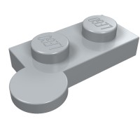 2430 - Hinge Plate 1 x 4 Swivel Top [Solid Pin] - Light Bluish Gray