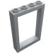 2493b - Light Bluish Gray - Window 1 x 4 x 5 with Hollow Studs