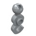 30516 - Light Bluish Gray - Turntable 4 x 4 Locking Grooved Base