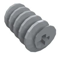 4716 - Technic Worm Gear - Light Bluish Gray