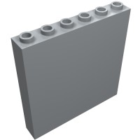 59349 - Panel 1 x 6 x 5 - Light Bluish Gray