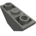 18759 - Dark Bluish Gray - Slope Inverted 45Â° 3 x 1 Double with 2 Blocked Open Studs