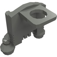 24217 - Minifig Neckwear Jet Pack with 1 Stud and No Front - Dark Bluish Gray